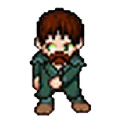 Ian pixel character