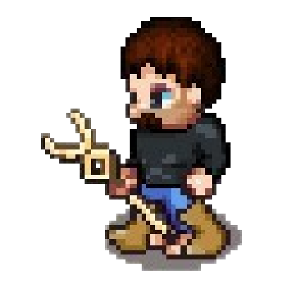 Rich pixel character