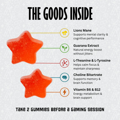 Sour Tropical Fruit Gummies