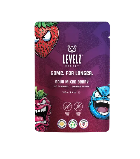 Sour Mixed Berry — Front of pouch