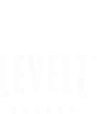 Levelz Energy logo with clear space marked